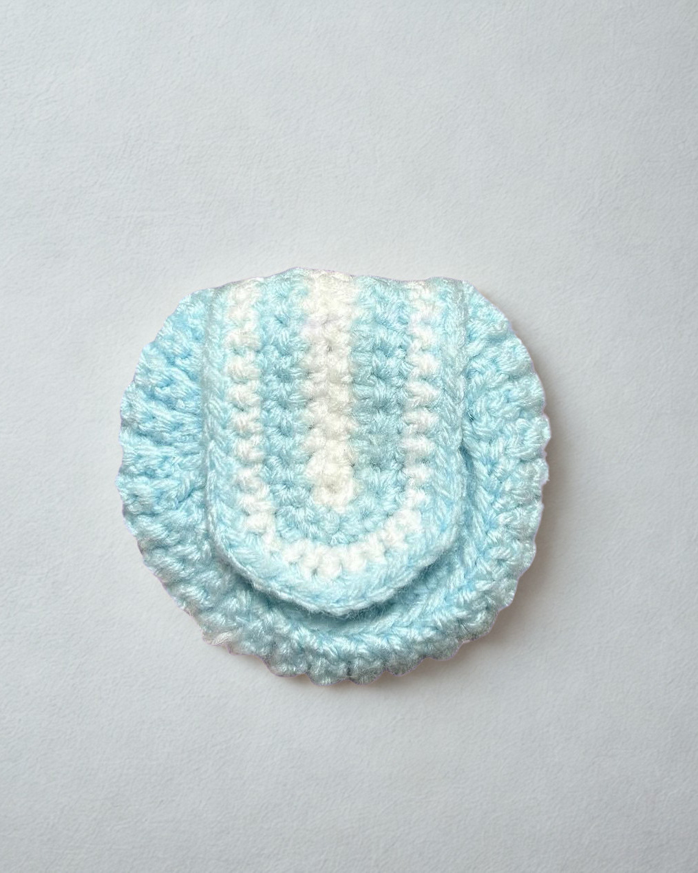 Crochet coin purse